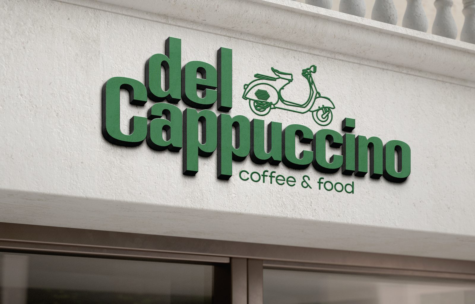Вывеска del Cappuccino